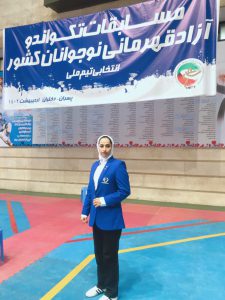 قضاوت داور شایسته استان در مسابقات آزاد قهرمانی نوجوانان کشور
