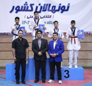مدال نقره توسط محمدجواد گریان در مسابقات نونهالان کشور انتخابی تیم ملی