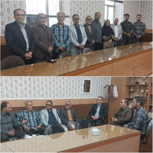 جلسه رئیس و اعضای هیات استان با رئیس اداره ورزش و جوانان شهرستان تربت جام