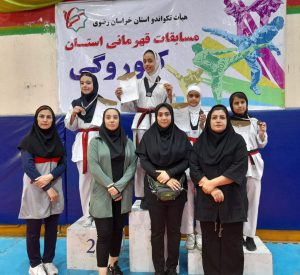 گزارش تصویری (2) مسابقات قهرمانی خردسالان و نونهالان استان (دختران)