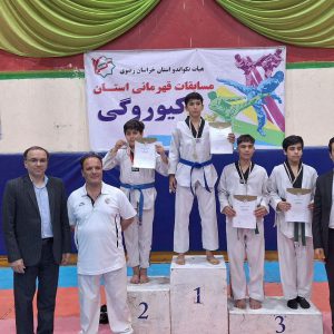 گزارش تصویری (1) مسابقات قهرمانی خردسالان و نونهالان استان (پسران)