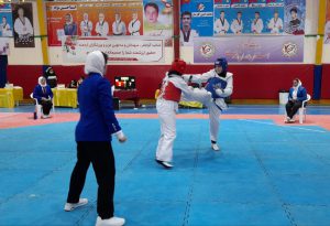 گزارش تصویری (1) مسابقات قهرمانی نوجوانان استان (دختران)