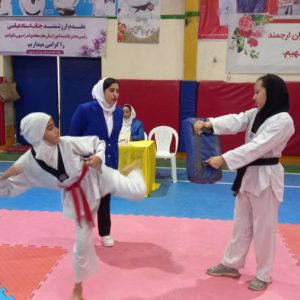 مسابقات آزاد قهرمانی هان مادانگ استان در گروه دختران