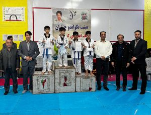 مسابقات لیگ انفرادی کیوروگی هیأت تکواندو شهرستان چناران برگزار شد
